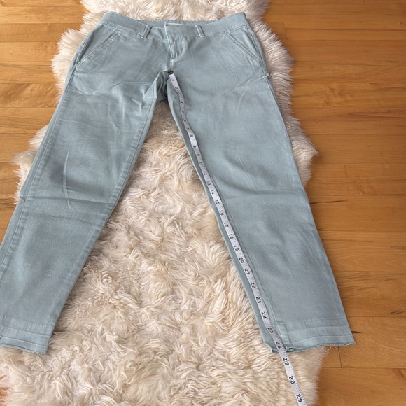 Light Green/Blue Loft Pants, size 0 - Picture 6 of 9
